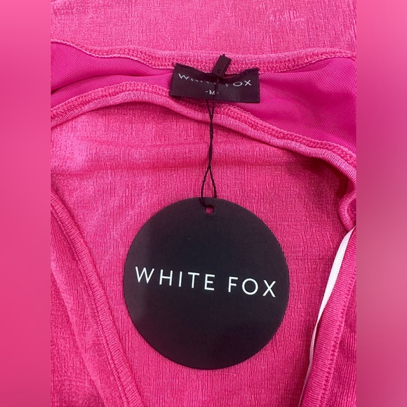 NWT White Fox Always Extra Maxi Dress in Hot Pink - Picture 5 of 8